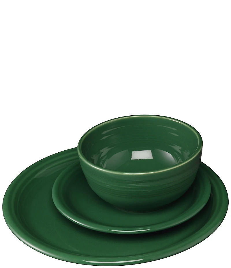 Fiesta Bistro Coupe 3-Piece Place Setting, Service For 1