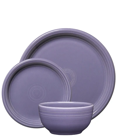 Fiesta Bistro Coupe 3-Piece Place Setting, Service For 1