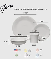 Fiesta 4-Piece Place Setting