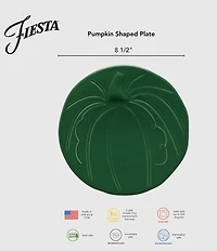 Fiesta Pumpkin Shaped Plate