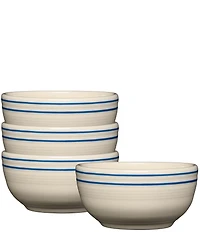 Fiesta Americana Collection Bistro Coupe Cereal Bowls, Set of 4