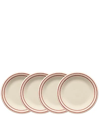 Fiesta Americana Collection Classic Rim Salad Plates, Set of 4