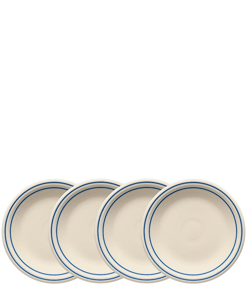 Fiesta Americana Collection Classic Rim Salad Plates, Set of 4