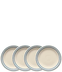 Fiesta Americana Collection Classic Rim Salad Plates, Set of 4