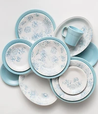 Fiesta Botanical Floral Oval Platter