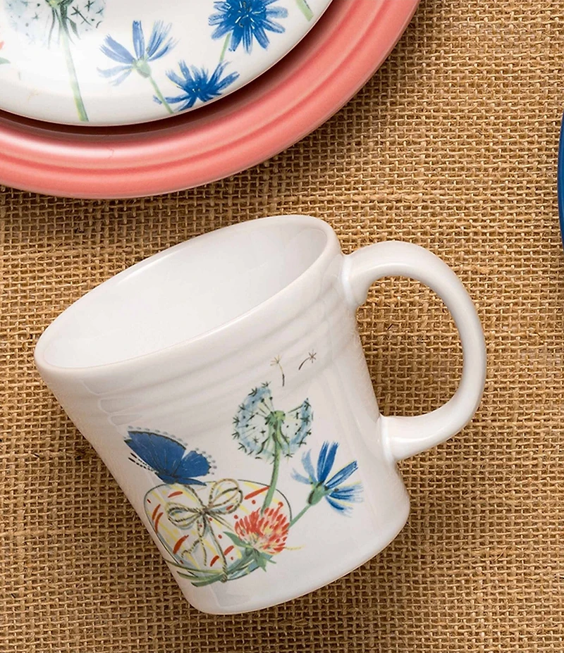 Fiesta Breezy Floral Colleciton Butterfly Tapered Mug