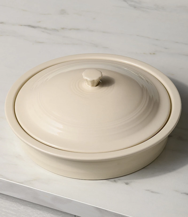 Fiesta Small 10 Inch Round Covered Casserole 1.4 Quart