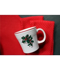 Fiesta Christmas Holly and Ribbon Tapered Mug