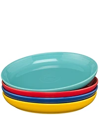Fiesta Mixed Collection Coupe Dinner Bowls, Set of 4