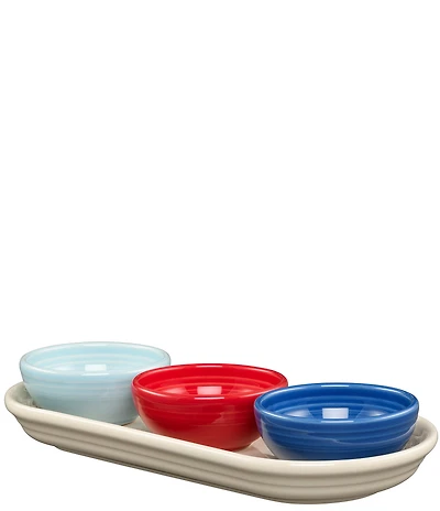 Fiesta Mixed Colors Condiment Set