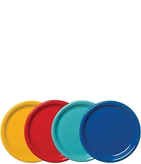 Fiesta Mixed Collection Bistro Coupe Dinner Plates, Set of 4