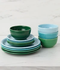 Fiesta Mixed Collection Bistro Coupe Salad Plates, Set of 4