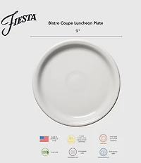 Fiesta Coastal Shores Collection Luncheon Plate
