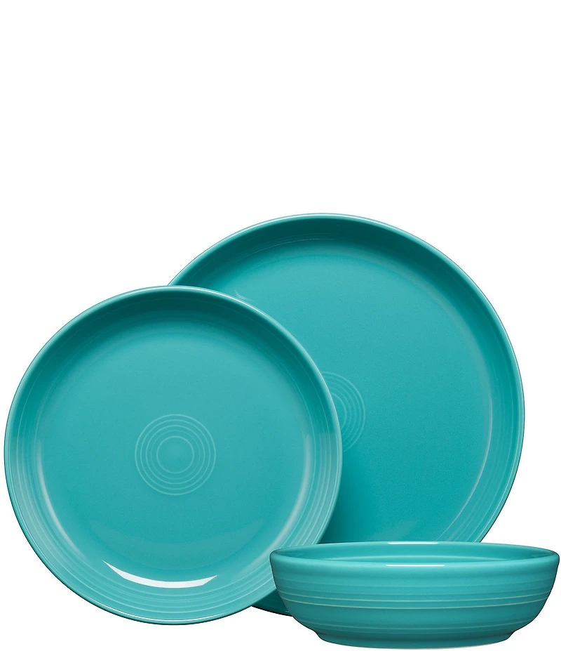 Fiesta Coupe Bowl 3-Piece Place Setting