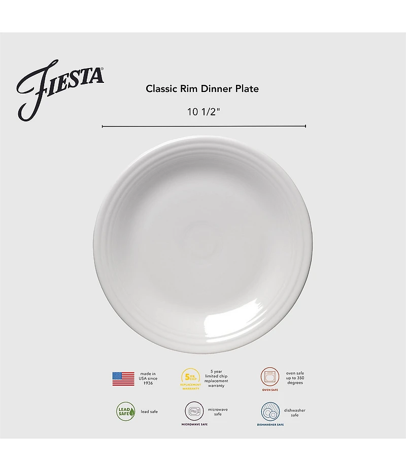 Fiesta Dinner Plate