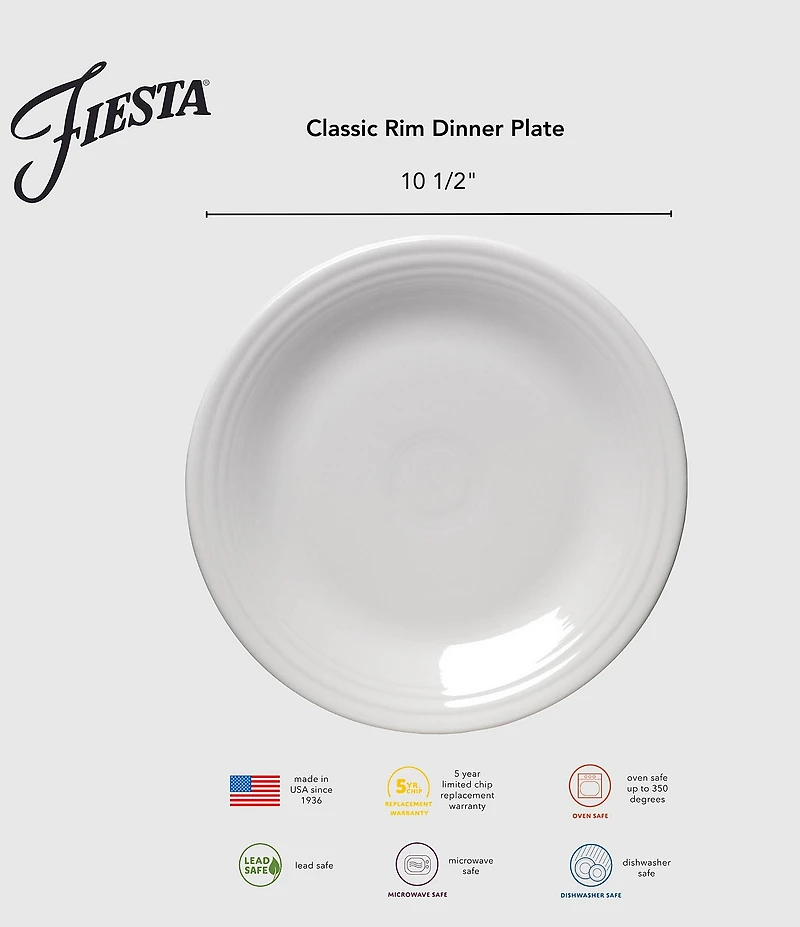Fiesta Dinner Plate