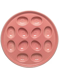 Fiesta Round Egg Serving Platter 11.25#double; Dia.