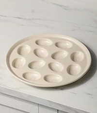 Fiesta Round Egg Serving Platter 11.25#double; Dia.