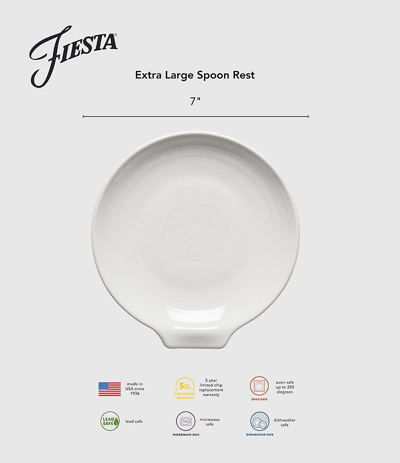 Fiesta Extra Large Spoon Rest