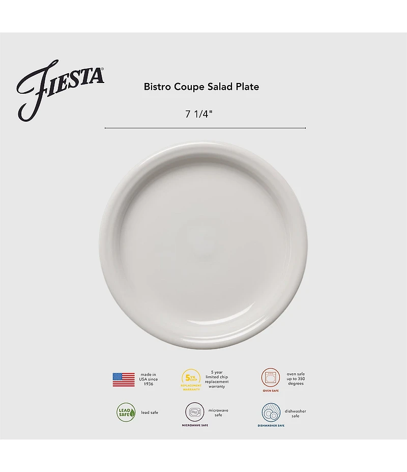 Fiesta Halloween Black Cat 6.5#double; Appetizer Plate