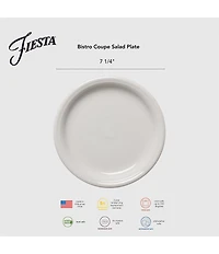 Fiesta Halloween Black Cat 6.5#double; Appetizer Plate