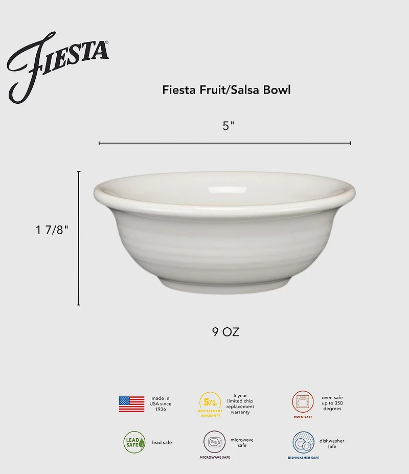 Fiesta Fruit/Salsa Bowl, 9-oz