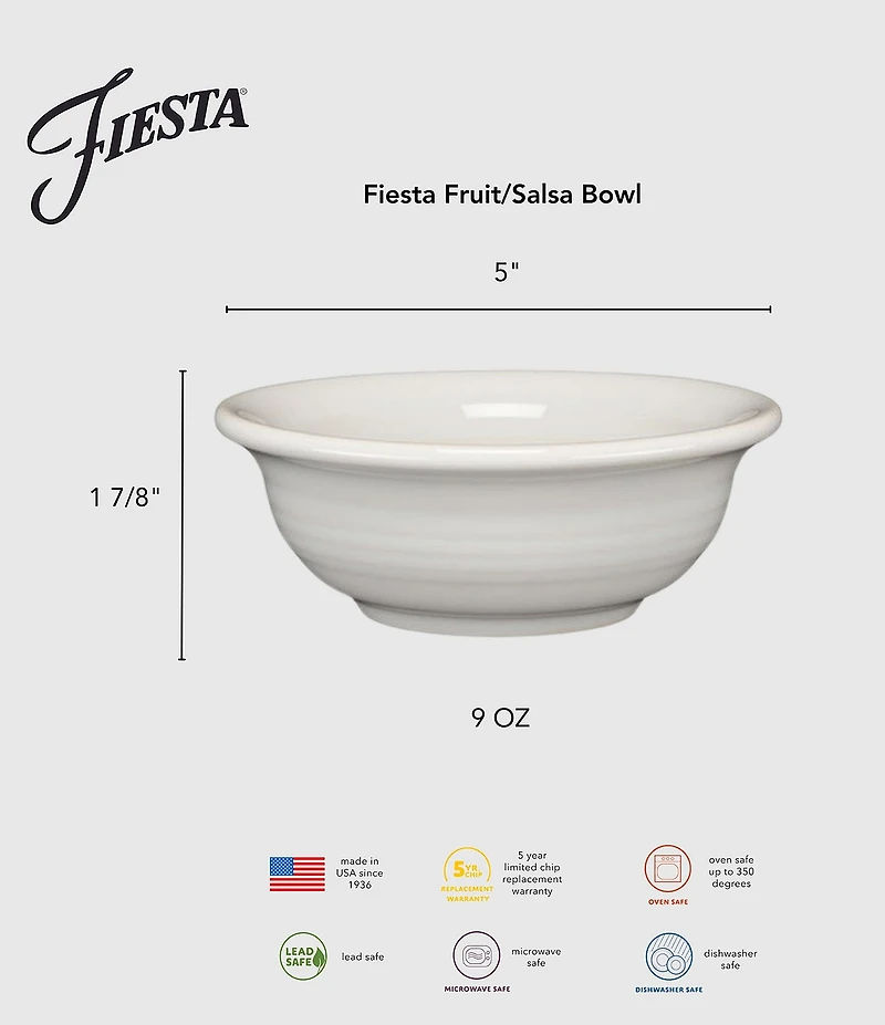 Fiesta Fruit/Salsa Bowl, 9-oz