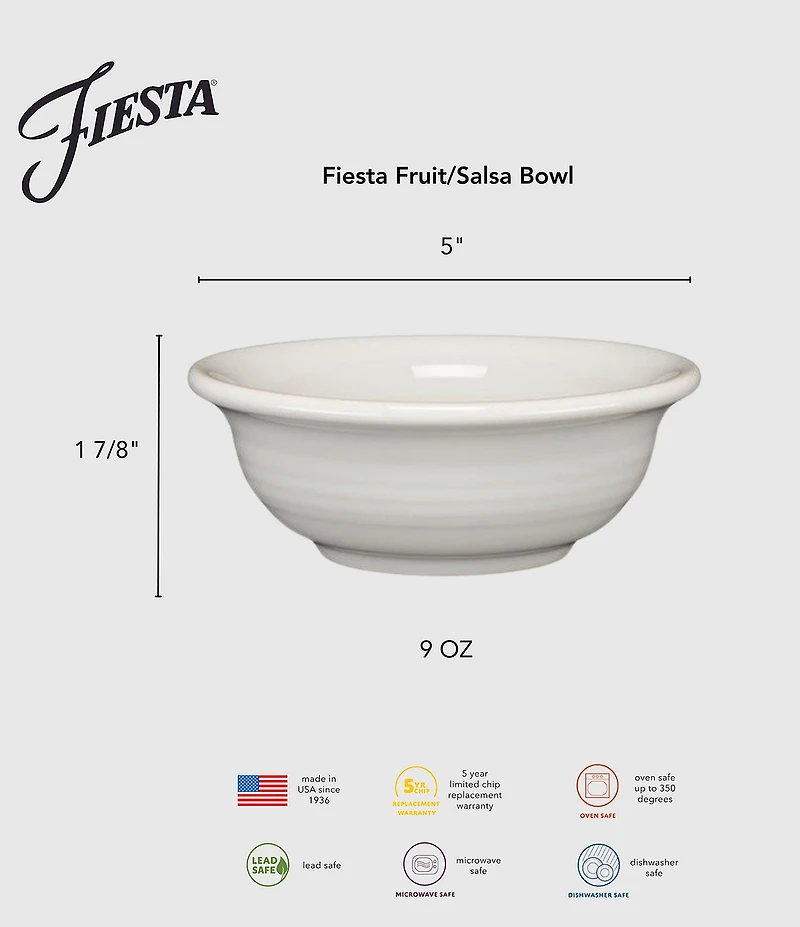 Fiesta Fruit/Salsa Bowl, 9-oz