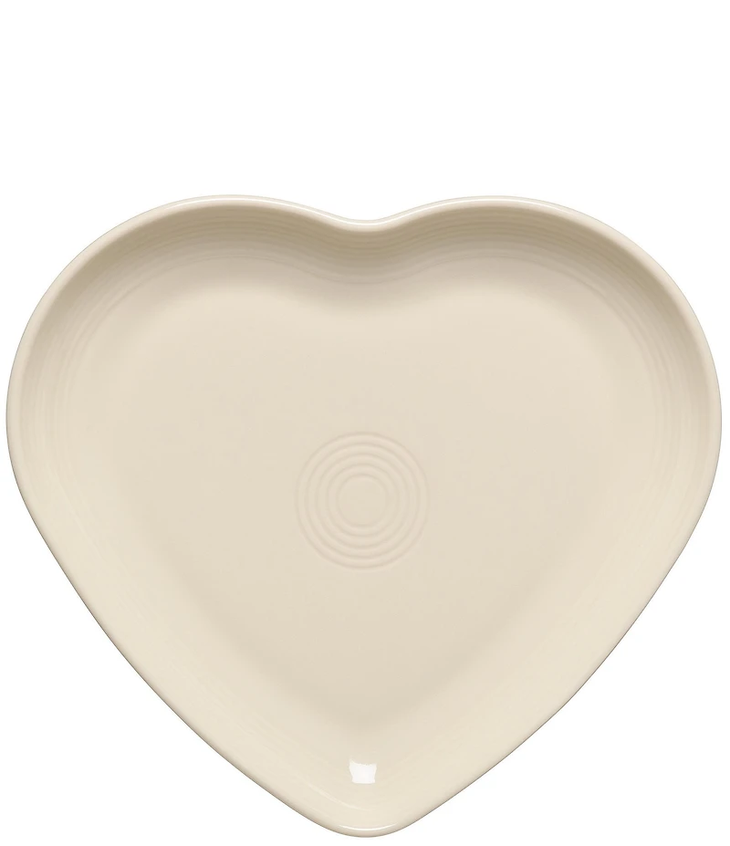 Fiesta Jade Heart Plate