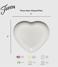 Fiesta Jade Heart Plate