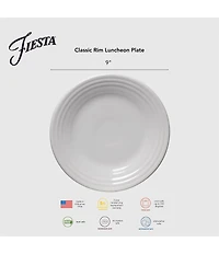 Fiesta Jolly Christmas Candy Cane Classic Luncheon Plate