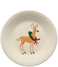 Fiesta Jolly Christmas Reindeer Classic Luncheon Plate