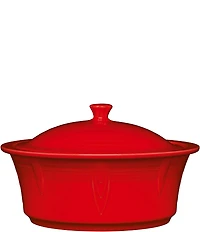 Fiesta Large Round Covered Casserole, 2.8-Quart