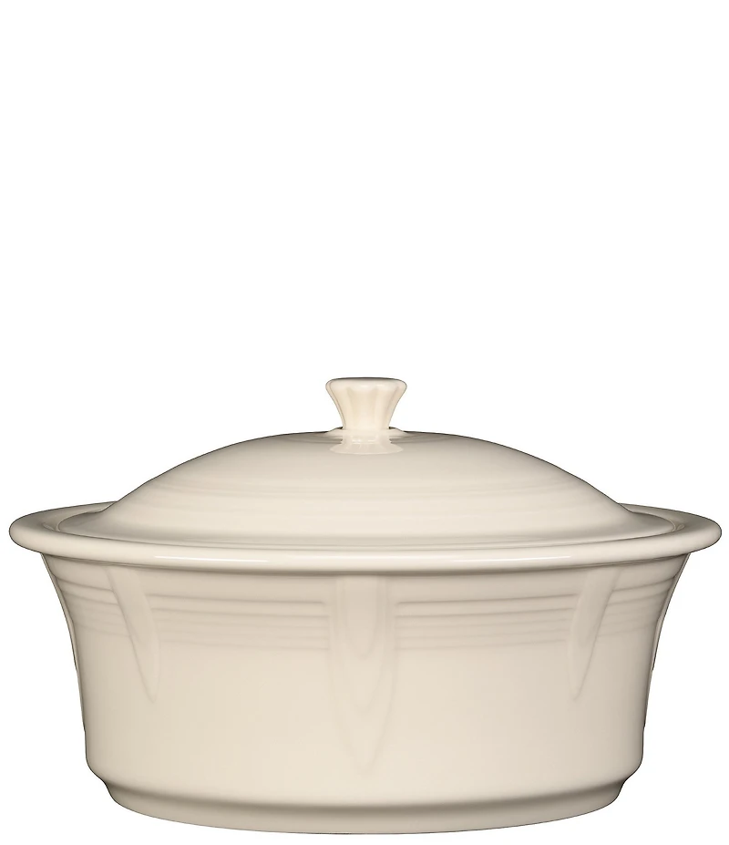 Fiesta Large Round Covered Casserole