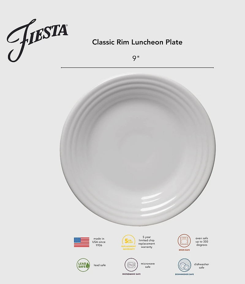 Fiesta Luncheon Plate