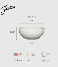 Fiesta Mini Bowl, 3.75#double;