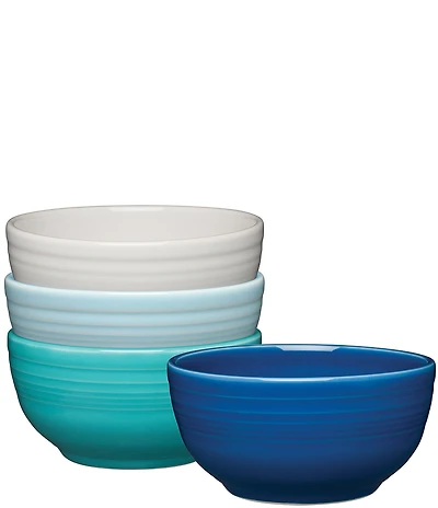 Fiesta Mixed Collection Bistro Coupe Cereal Bowls, Set of 4