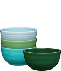 Fiesta Mixed Collection Bistro Coupe Cereal Bowls, Set of 4