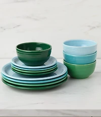 Fiesta Mixed Collection Bistro Coupe Cereal Bowls, Set of 4