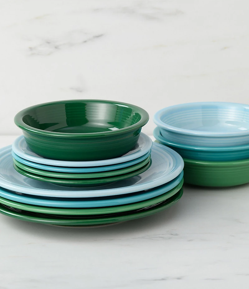 Fiesta Mixed Collection Classic Rim Cereal Bowls
