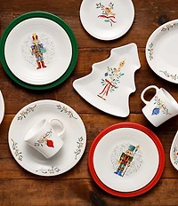 Fiesta Nutcracker Collection Classic Rim Dinner Plate