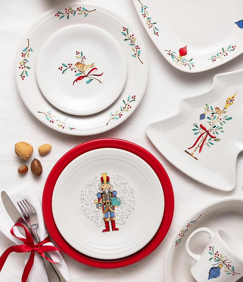 Fiesta Nutcracker Collection Classic Rim Dinner Plate