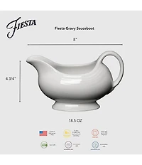 Fiesta 18 1/2oz Gravy Sauce Boat