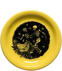 Fiesta Skeleton Duet Bistro Coupe Appetizer Plate