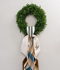 Fig & Dove Mallard Embroidered Wreath Sash