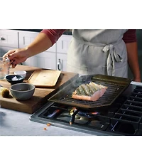 Finex 15#double; Cast Iron Lean Grill Pan