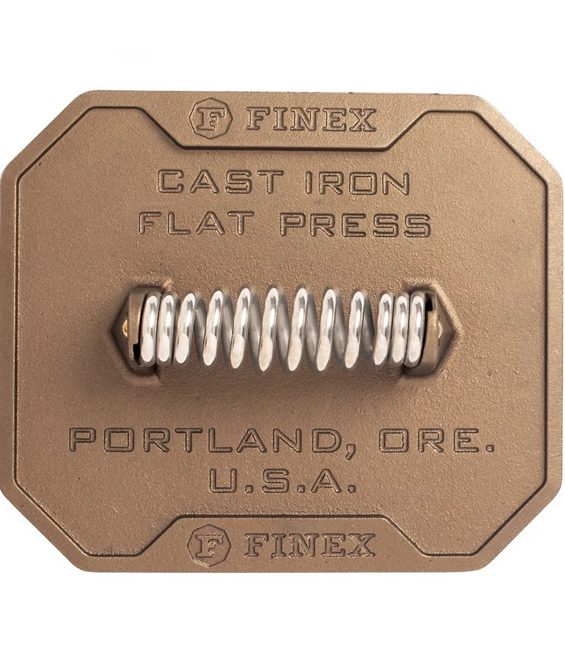 Finex Cast Iron Flat Press - 8#double;