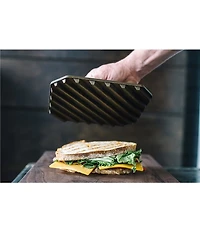 Finex Cast Iron Grill Press - 8#double;