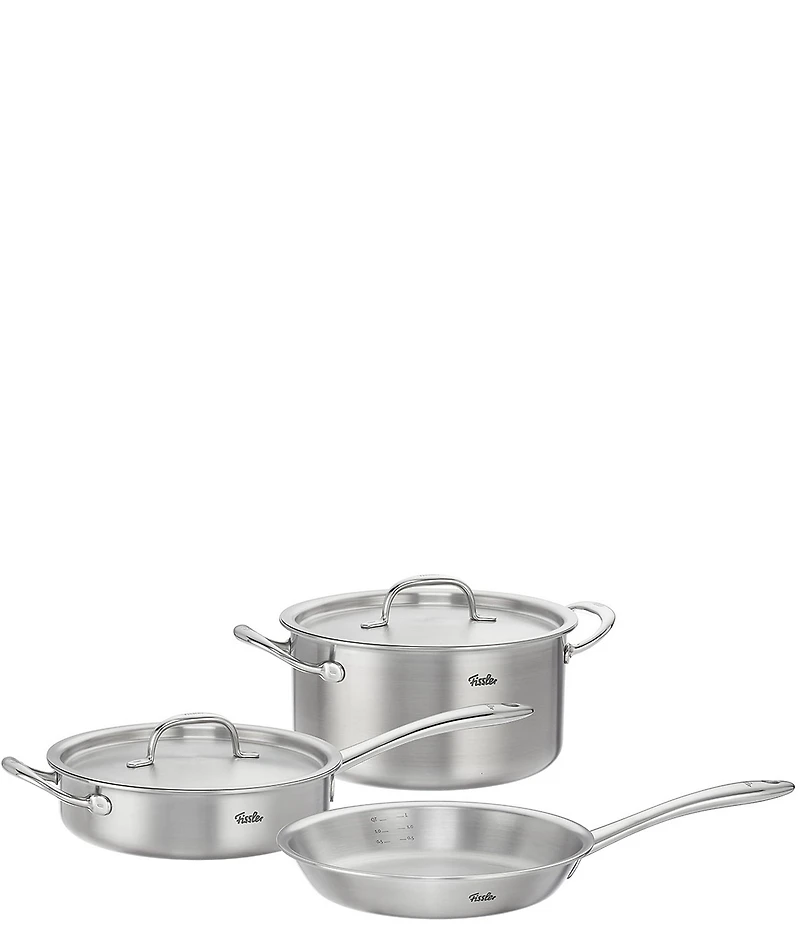 Fissler M5 Pro-Ply 5-ply Stainless Steel 5-Piece Cookware Set