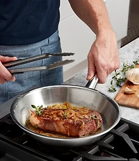 Fissler M5 Pro-Ply 5-ply Stainless Steel Frying Pan, 10#double;